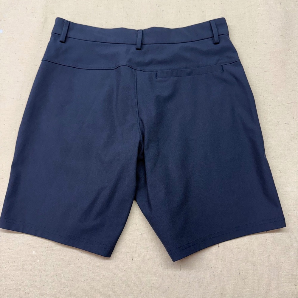 Old Navy Active Tech Hybrid Shorts Mens 30 Navy Blue 4-Way Stretch Golf Hiking